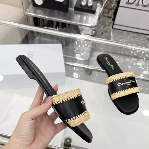 Replica Christian Dior Slippers For Women #1357496 $82.00 USD for Wholesale