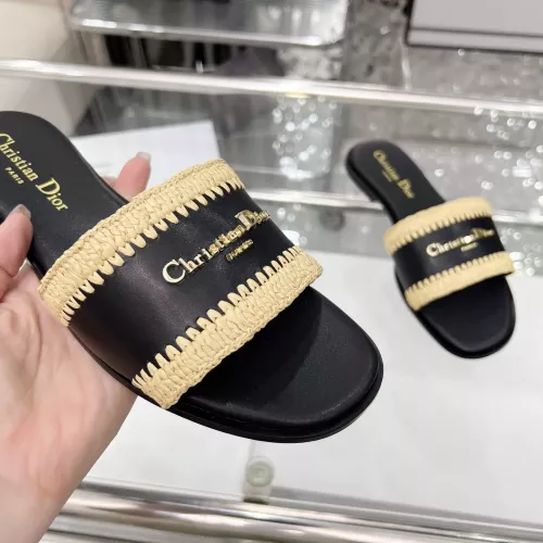 Replica Christian Dior Slippers For Women #1357496 $82.00 USD for Wholesale