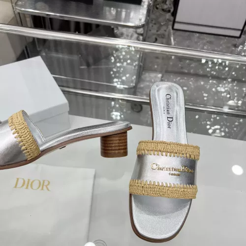 Replica Christian Dior Slippers For Women #1357497 $85.00 USD for Wholesale