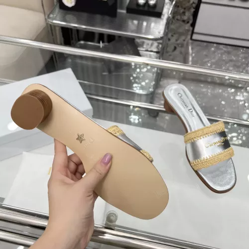 Replica Christian Dior Slippers For Women #1357497 $85.00 USD for Wholesale