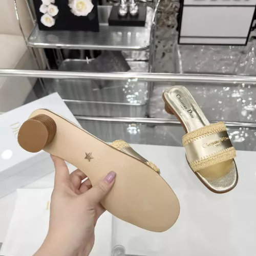 Replica Christian Dior Slippers For Women #1357498 $85.00 USD for Wholesale