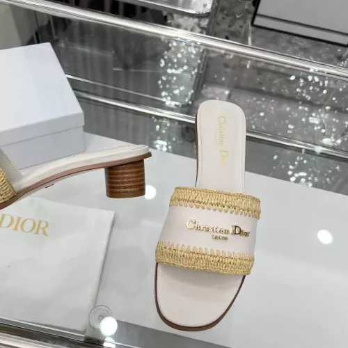 Replica Christian Dior Slippers For Women #1357499 $85.00 USD for Wholesale