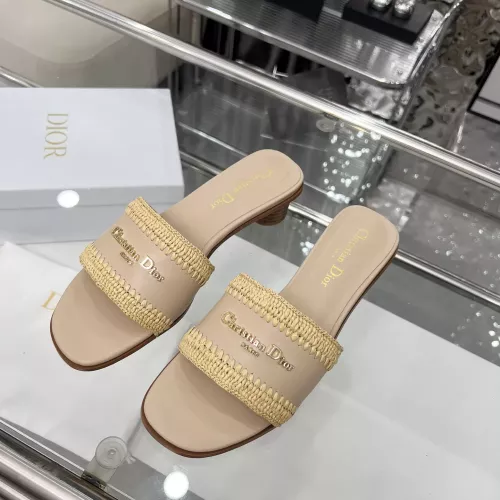 Replica Christian Dior Slippers For Women #1357500 $85.00 USD for Wholesale