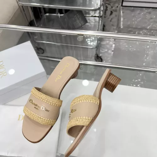 Replica Christian Dior Slippers For Women #1357500 $85.00 USD for Wholesale