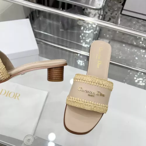 Replica Christian Dior Slippers For Women #1357500 $85.00 USD for Wholesale