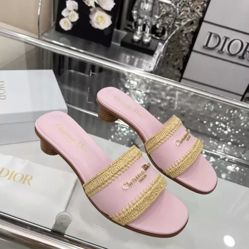 Replica Christian Dior Slippers For Women #1357501 $85.00 USD for Wholesale
