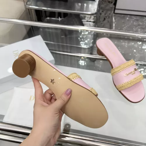 Replica Christian Dior Slippers For Women #1357501 $85.00 USD for Wholesale