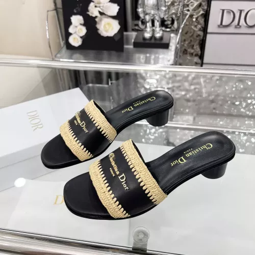 Cheap Christian Dior Slippers For Women #1357503, $$85.00 USD On Christian Dior Slippers