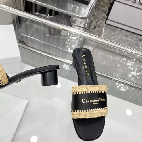 Replica Christian Dior Slippers For Women #1357503 $85.00 USD for Wholesale