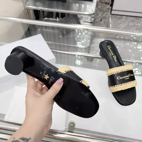 Replica Christian Dior Slippers For Women #1357503 $85.00 USD for Wholesale
