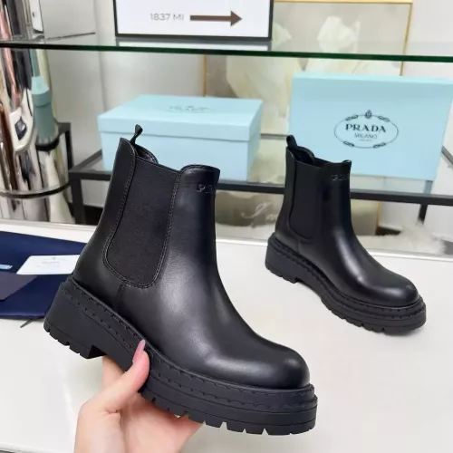 Replica Prada Boots For Women #1357506 $102.00 USD for Wholesale