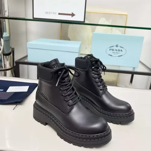 Replica Prada Boots For Women #1357508 $105.00 USD for Wholesale