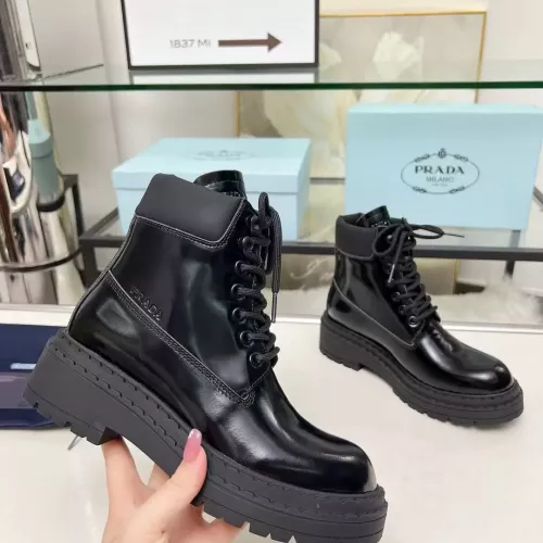 Replica Prada Boots For Women #1357509 $105.00 USD for Wholesale