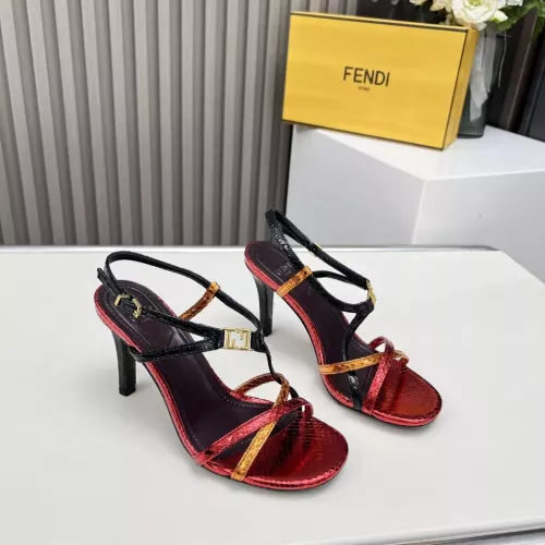 Replica Fendi Sandal For Women #1357538 $98.00 USD for Wholesale