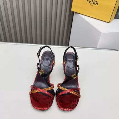 Replica Fendi Sandal For Women #1357538 $98.00 USD for Wholesale