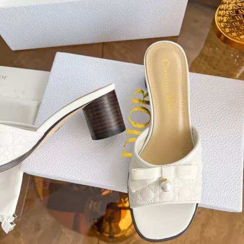 Replica Christian Dior Slippers For Women #1357545 $92.00 USD for Wholesale