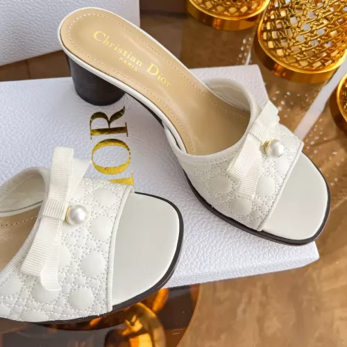 Replica Christian Dior Slippers For Women #1357545 $92.00 USD for Wholesale