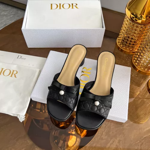 Replica Christian Dior Slippers For Women #1357546 $92.00 USD for Wholesale