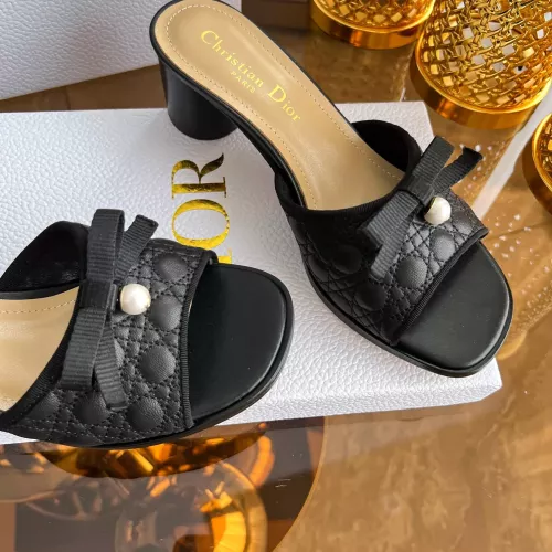 Replica Christian Dior Slippers For Women #1357546 $92.00 USD for Wholesale