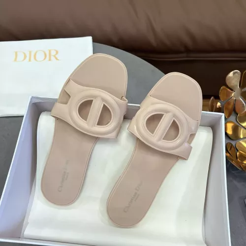 Replica Christian Dior Slippers For Women #1357548 $45.00 USD for Wholesale