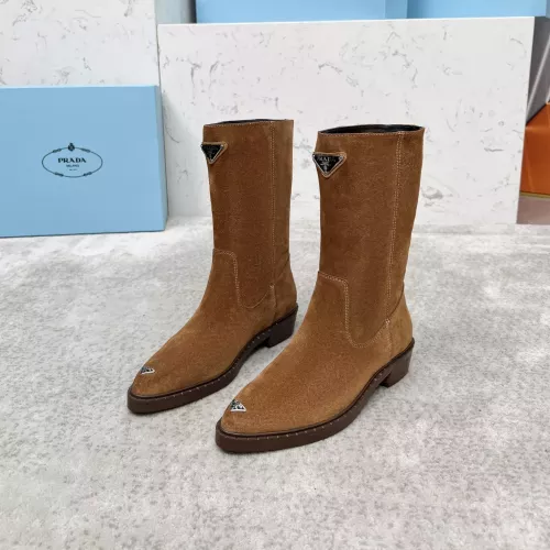 Cheap Prada Boots For Women #1357552, $$118.00 USD On Prada Boots