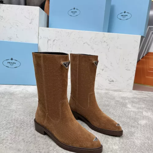 Replica Prada Boots For Women #1357552 $118.00 USD for Wholesale