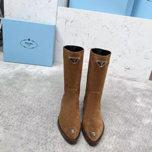Replica Prada Boots For Women #1357552 $118.00 USD for Wholesale