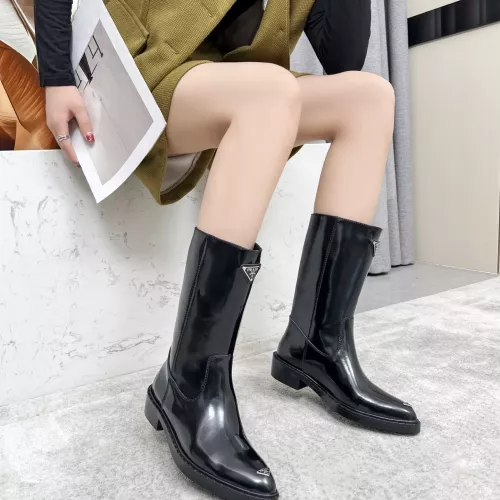 Replica Prada Boots For Women #1357554 $118.00 USD for Wholesale