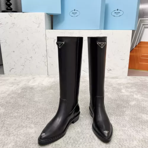 Replica Prada Boots For Women #1357558 $135.00 USD for Wholesale