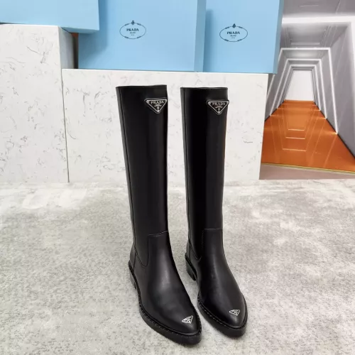 Replica Prada Boots For Women #1357558 $135.00 USD for Wholesale