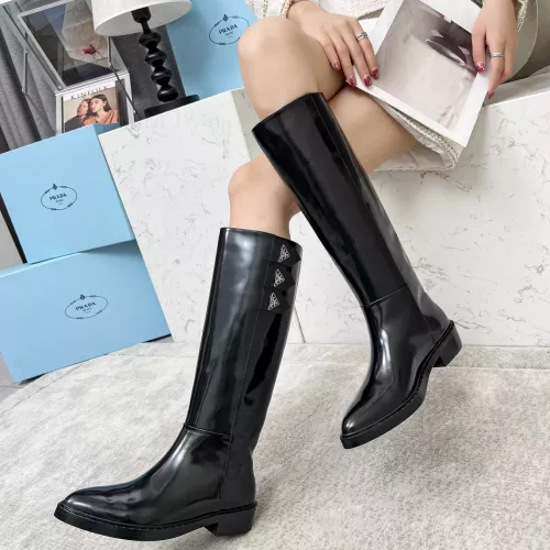 Replica Prada Boots For Women #1357561 $135.00 USD for Wholesale