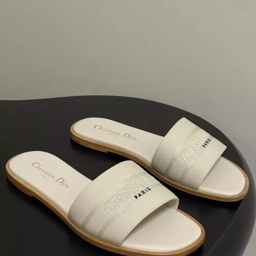 Replica Christian Dior Slippers For Women #1357563 $72.00 USD for Wholesale