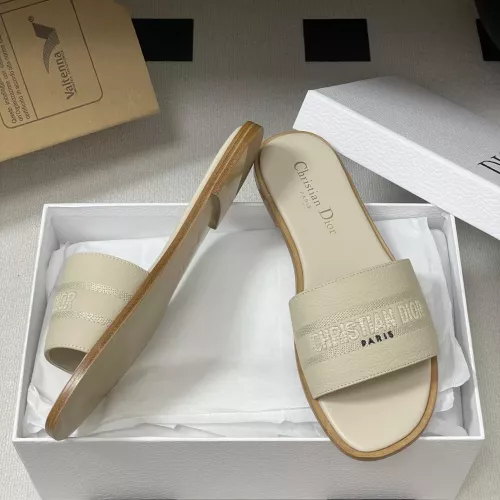 Replica Christian Dior Slippers For Women #1357563 $72.00 USD for Wholesale