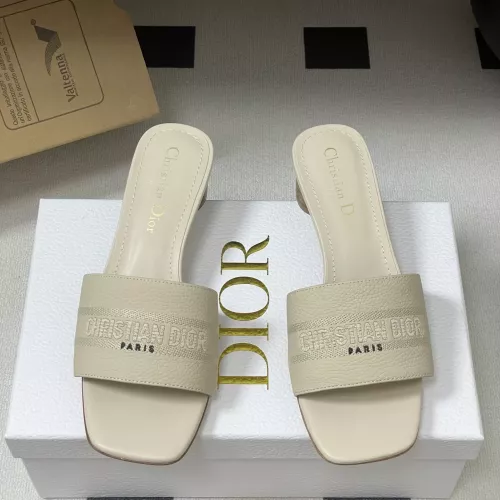 Replica Christian Dior Slippers For Women #1357570 $82.00 USD for Wholesale