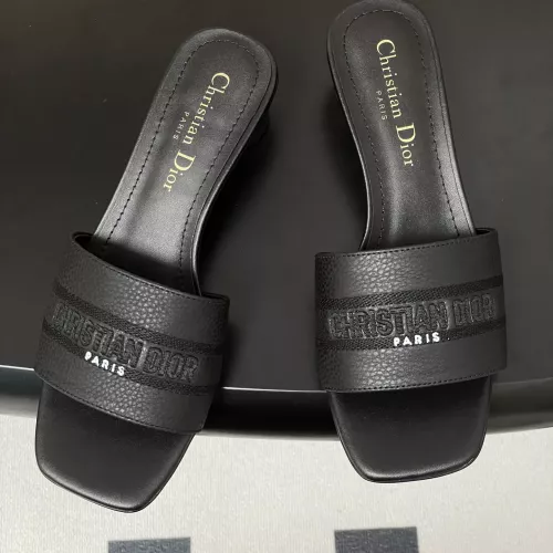 Replica Christian Dior Slippers For Women #1357571 $82.00 USD for Wholesale