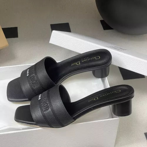 Replica Christian Dior Slippers For Women #1357571 $82.00 USD for Wholesale