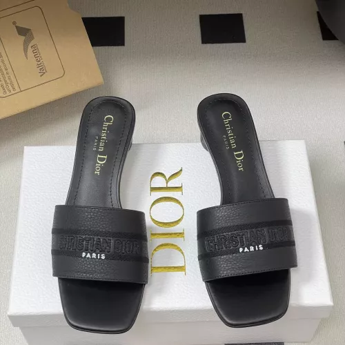 Replica Christian Dior Slippers For Women #1357571 $82.00 USD for Wholesale