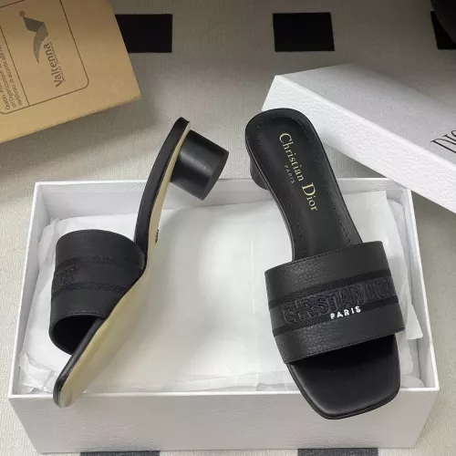 Replica Christian Dior Slippers For Women #1357571 $82.00 USD for Wholesale