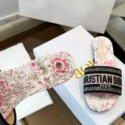 Replica Christian Dior Slippers For Women #1357577 $72.00 USD for Wholesale