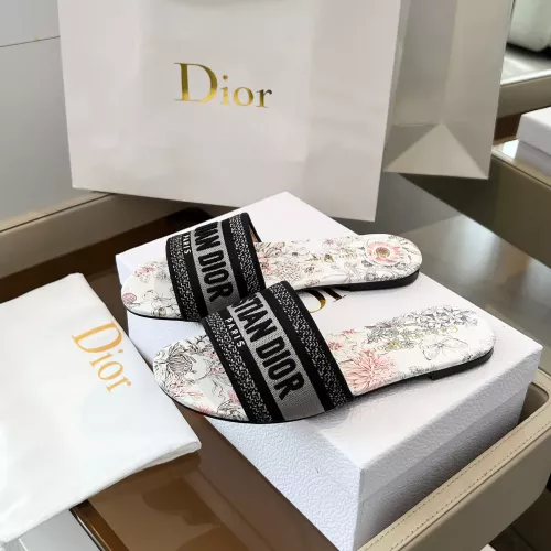 Replica Christian Dior Slippers For Women #1357579 $72.00 USD for Wholesale