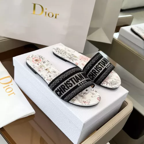 Replica Christian Dior Slippers For Women #1357579 $72.00 USD for Wholesale