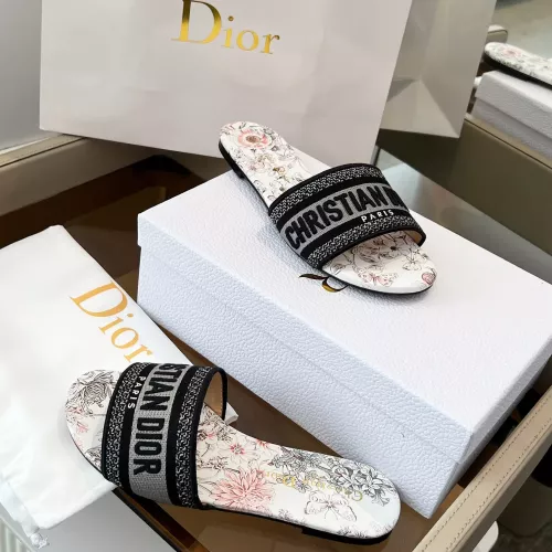 Replica Christian Dior Slippers For Women #1357579 $72.00 USD for Wholesale