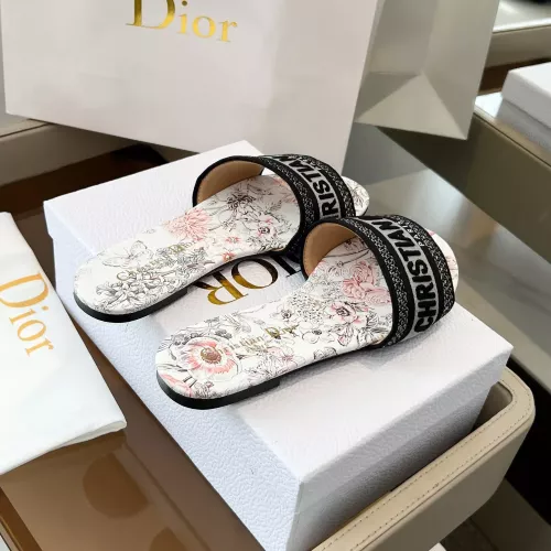 Replica Christian Dior Slippers For Women #1357579 $72.00 USD for Wholesale