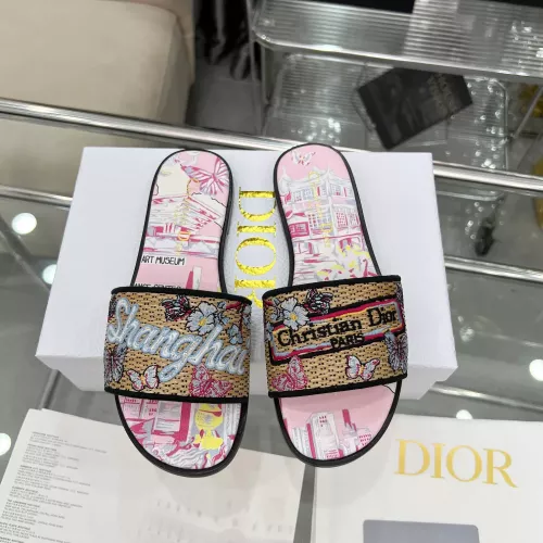 Cheap Christian Dior Slippers For Women #1357583, $$85.00 USD On Christian Dior Slippers