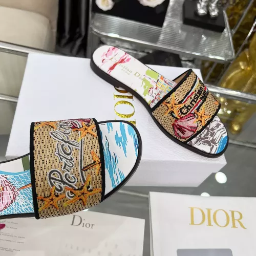 Replica Christian Dior Slippers For Women #1357584 $85.00 USD for Wholesale
