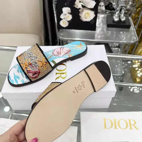 Replica Christian Dior Slippers For Women #1357584 $85.00 USD for Wholesale