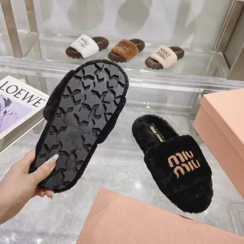 Replica MIU MIU Slippers For Women #1357593 $92.00 USD for Wholesale