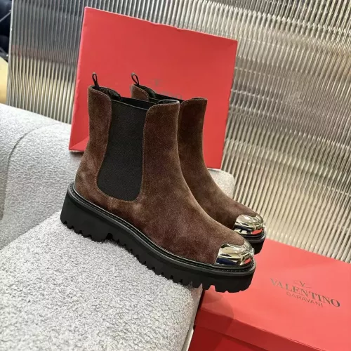 Replica Valentino Boots For Women #1357596 $112.00 USD for Wholesale