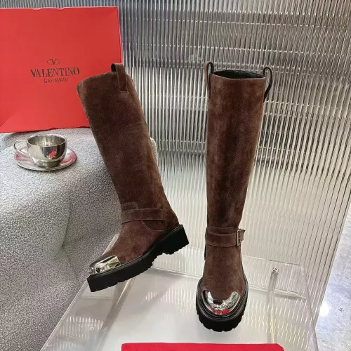 Replica Valentino Boots For Women #1357601 $158.00 USD for Wholesale
