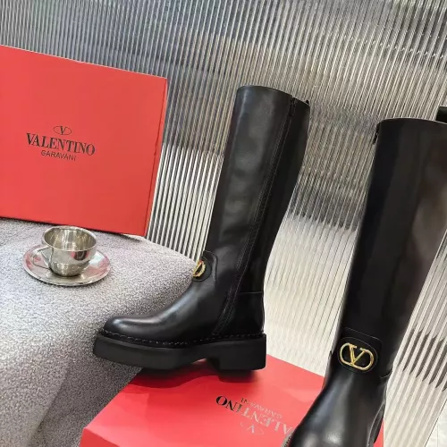 Replica Valentino Boots For Women #1357603 $140.00 USD for Wholesale